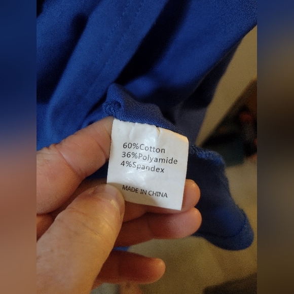 Sarin Mathews Dress Elegant Blue Midi Dress Size XXL.... - Picture 9 of 11